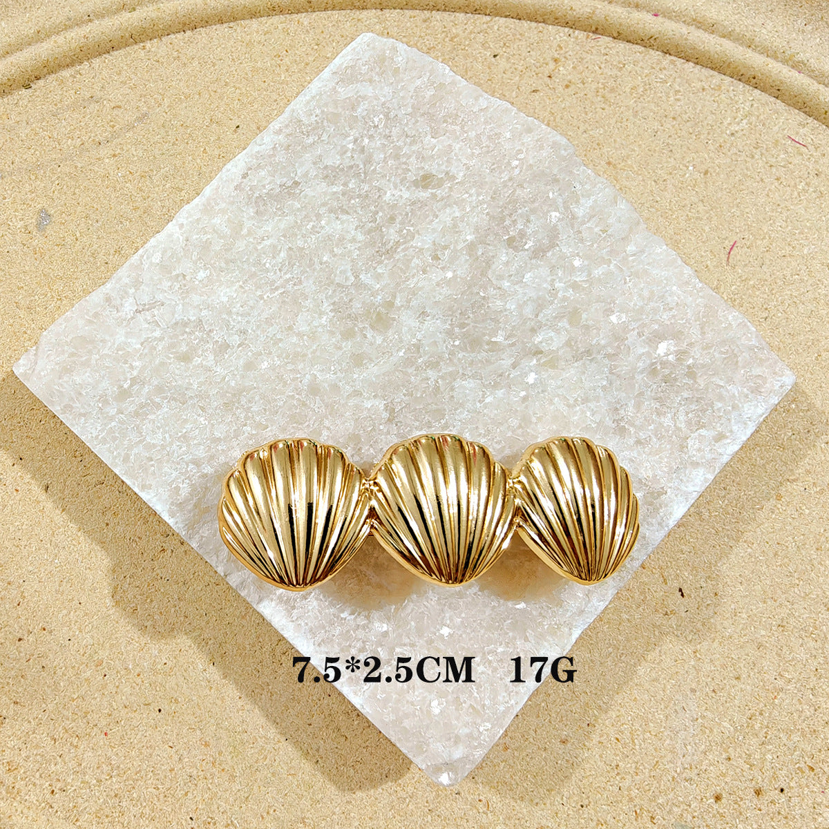 Wholesale Spring Clip Geometric Alloy Hairpin Back Head Ponytail Hair Accessories All-match Fashion Hair Headwear